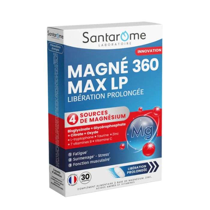 SANTAROME MAGNE 360 MAX LP 30 COMPRIMES