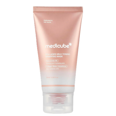 MEDICUBE COLLAGEN MILK TONER WRAPPING MASK 75 ML