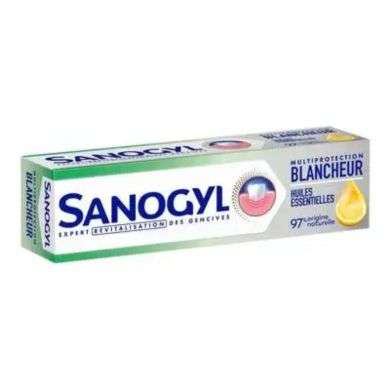SANOGYL DENTIFRICE MULTIPROTECTION BLANCHEUR HUILES ESSENTIELLES 75 ML