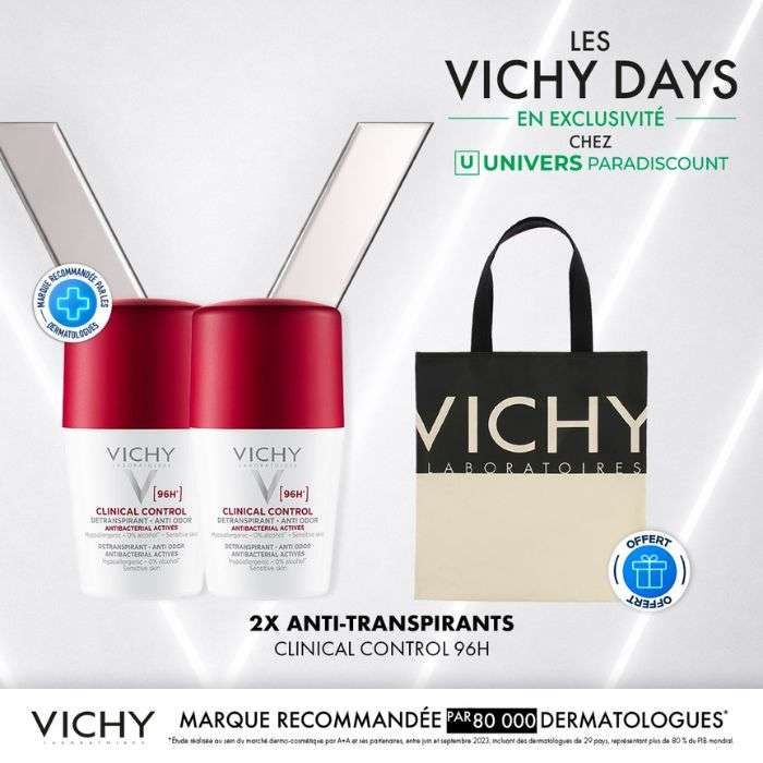 VICHY CLINICAL CONTROL DETRANSPIRANT EXCESSIVE 96 H