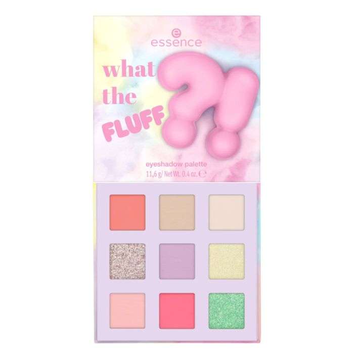 ESSENCE WHAT THE FLUFF EYESHADOW PALETTE 11.6G