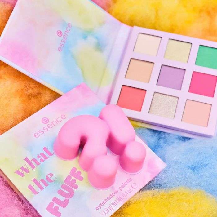 ESSENCE WHAT THE FLUFF EYESHADOW PALETTE 11.6G