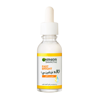 GARNIER FAST BRIGHT BOOSTER SERUM 30 x VITAMINE C+ 15 ML