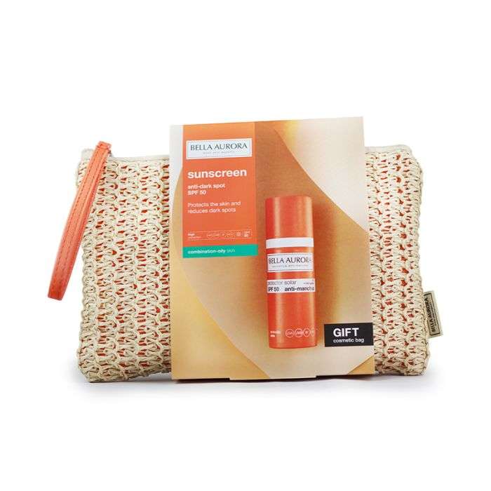 BELLA AURORA OFFRE ECRAN DEPIGM SPF50 PEAU MIXTE A GRASSE 50 ML + TOUSSE OFFERTE 