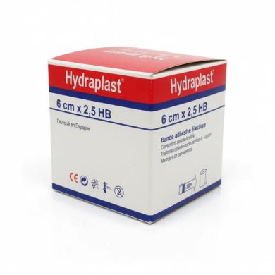 HYDRAPLAST BANDEADHESIVE ELASTIQUE 6CM2.5 HB