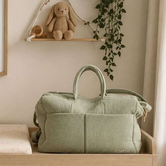 LINETTE SAC A LANGER LINETTE VERT SAUGE