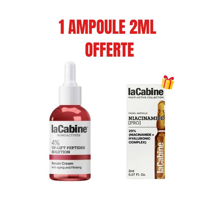 LA CABINE 4 UP LIFT PEPTIDES SOLUTIONS 2 EN 1 SERUM CREME 30 ML