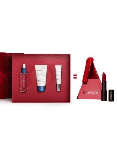 SKEYNDOR COFFRET CADEAU POWER HYALURONIC + ROUGE A LEVRE OFFERT