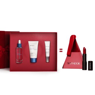 SKEYNDOR COFFRET CADEAU POWER HYALURONIC + ROUGE A LEVRE OFFERT