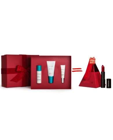 SKEYNDOR COFFRET CADEAU  POWER RETINOL POUR LE RENOUVELLEMENT ET LA FERMETE + ROUGE A LEVRE OFFERT