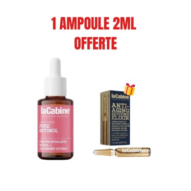 LA CABINE PURE RETINOL AMPOULE EN SERUM 30ML