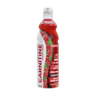 NUTREND CARNITINE ACTIVITY DRINK AVEC CAFEINE GOUT FRAISE ET MENTHE 750ML