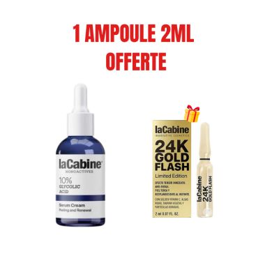 LA CABINE 10 GLYCOLIC ACID 2 EN 1 SERUM CREAM 30 ML
