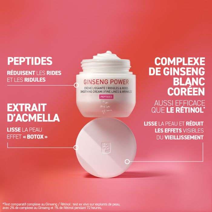 ERBORIAN GINSENG POWER CREME LISSANTE 50 ML