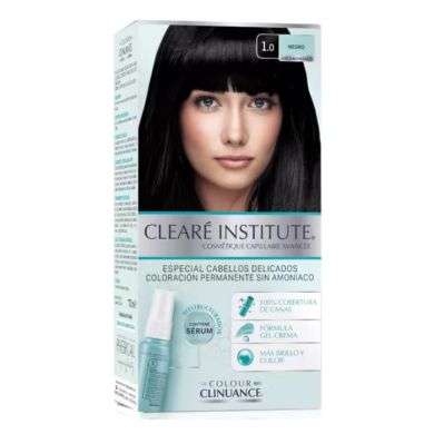 CLEARE INSTITUTE COLORATION CHEVEUX PERMANATE SANS AMMONIAQUE 1.0 NOIR