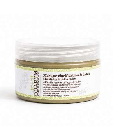 ODARYM MASQUE CLARIFICATION ET DETOX A L'ARGILE VERTE ET VINAIGRE DE CIDRE 200 ML