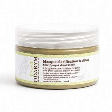 ODARYM MASQUE CLARIFICATION ET DETOX A L'ARGILE VERTE ET VINAIGRE DE CIDRE 200 ML