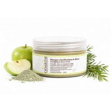 ODARYM MASQUE CLARIFICATION ET DETOX A L'ARGILE VERTE ET VINAIGRE DE CIDRE 200 ML