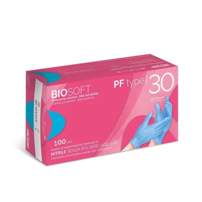 BIOSOFT PF TYPE GANTS D EXAMINATION 100 UNITES