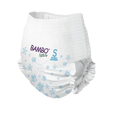 BAMBO NATURE COUCHES DE PISCINE TAILLE S 7 A 12 KG 12 UNITES