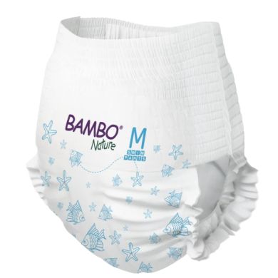BAMBO NATURE COUCHES DE PISCINE TAILLE M 12 KG+ 12 UNITES