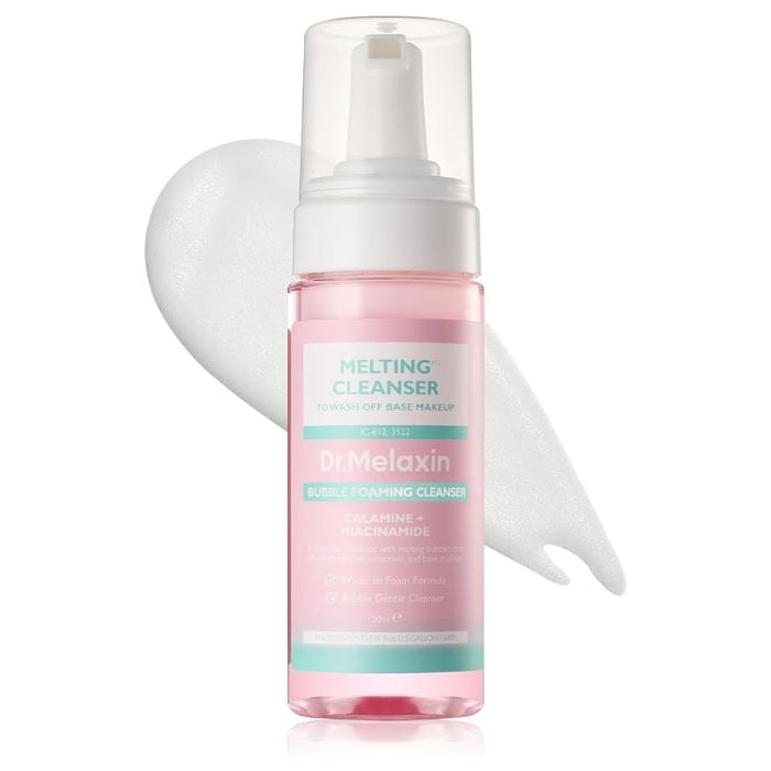 DR MELAXIN BUBBLE FOAMING CLEANSER CALAMINE + NIACINAMIDE 150 ML