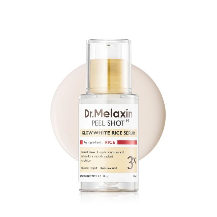 DR MELAXIN PEEL SHOT GLOW WHITE RICE SERUM 30 ML
