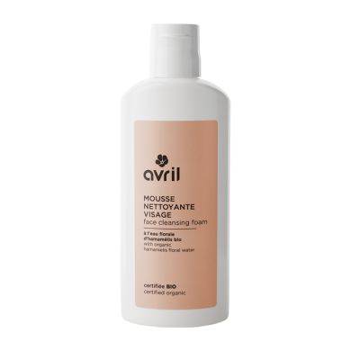 AVRIL MOUSSE NETTOYANTE VISAGE A L'EAU D'AMAMELIS BIO 150 ML