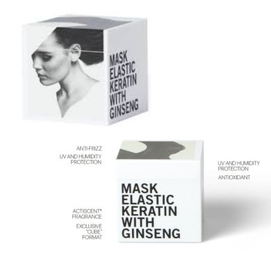 TRENDY HAIR MASK ELASTIC KERATIN WITH GINSENG 220 ML