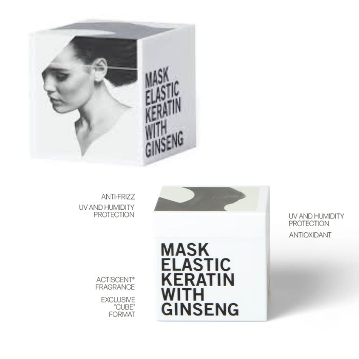TRENDY HAIR MASK ELASTIC KERATIN WITH GINSENG 220 ML