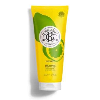 ROGER ET GALLET GEL DOUCHE CEDRAT Eau Parfumée Bienfaisante 200ml