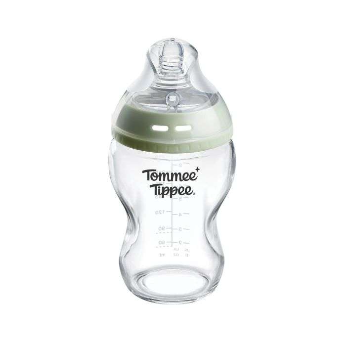 TOMMEE TIPPEE NATURAL START BIBERON EN VERRE 250 ML 0 MOIS+
