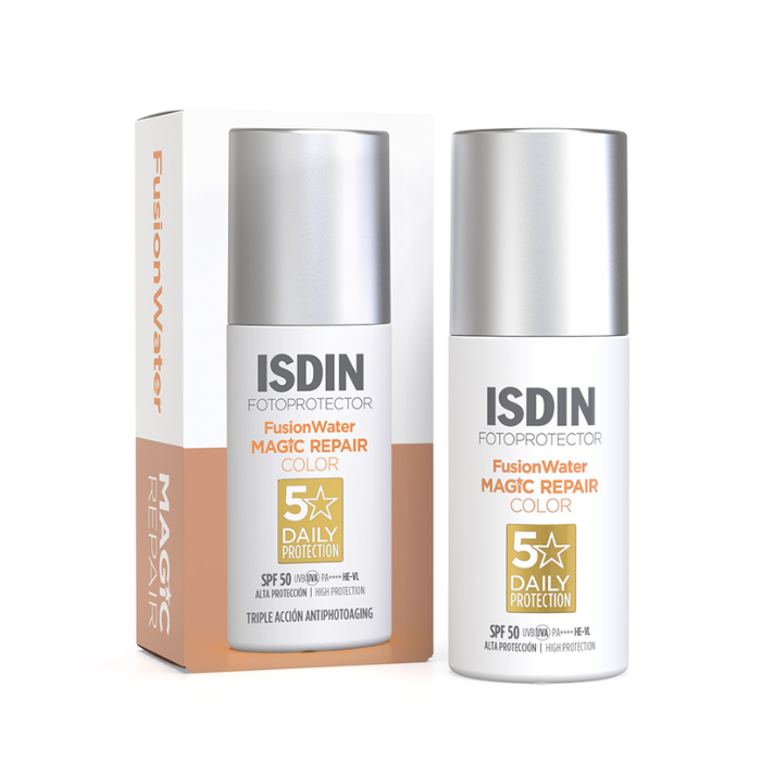 ISDIN FOTOPROTECTOR FUSION WATER MAGIC REPAIR COLOR SPF50 50ML