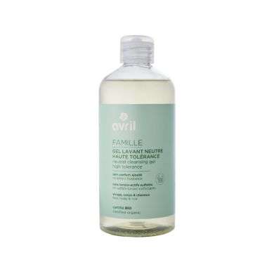 AVRIL FAMILLE GEL LAVANT NEUTRE HAUTE TOLERANCE 500ML