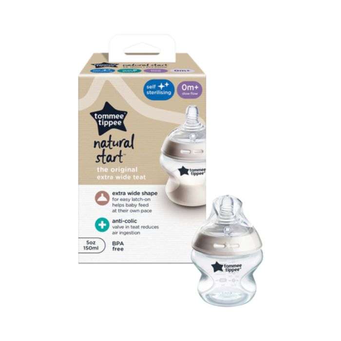 TOMMEE TIPPEE NATURAL START 0 MOIS+ 150 ML