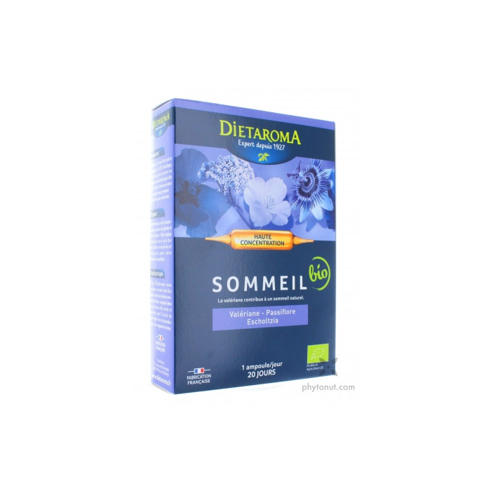 DIETAROMA C.I.P. Sommeil BIO, 20 ampoules 