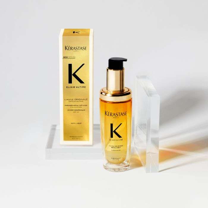 KERASTASE ELIXIR ULTIME HUILE SUBLIMATRICE MULTI USAGE CHEVEUX TERNES RECHARGE 75 ML