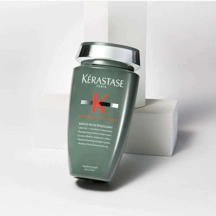 KERASTASE GENESIS HOMME BAIN DE FORCE QUOTIDIEN SHAMPOING FORTIFIANT CHEVEUX FINS 250 ML