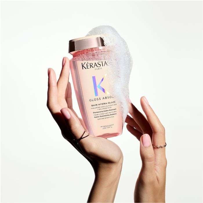 KERASTASE GLOSS ABSOLU BAIN HYDRA GLAZE SHAMPOOING HYDRA ILLUMINANT 250 ML