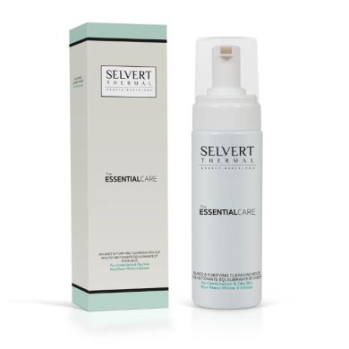 SELVERT THERMAL THE ESSENCE CARE MOUSSE NETTOYANTE EQUILIBRANTE ET PURIFIANTE 150 ML