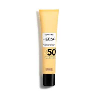 LIERAC SUNISSIME LE FLUIDE SOLAIRE TEINTE SPF50+ DORE 40ML