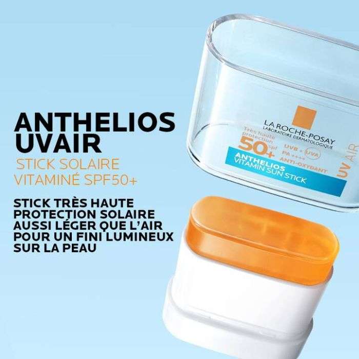 LA ROCHE POSAY ANTHELIOS SPF 50+ STICK SOLAIRE VITAMINE UV AIR 9G