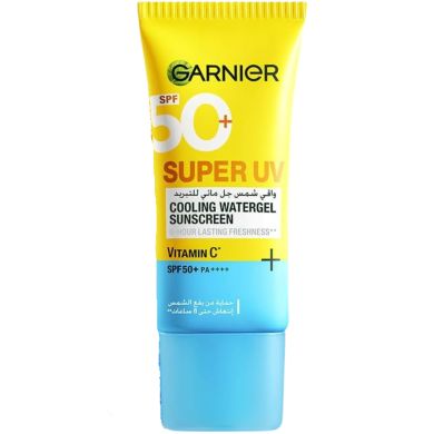 GARNIERSUPER UV COOLING WATER GEL ECRAN SOLAIRE SPF50+ VITAMIN C 30ML