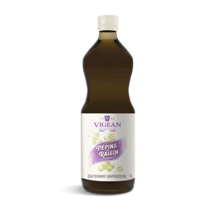 VIGEAN HUILE DE PEPINS DE RAISIN GASTRONOMIQUE 1L