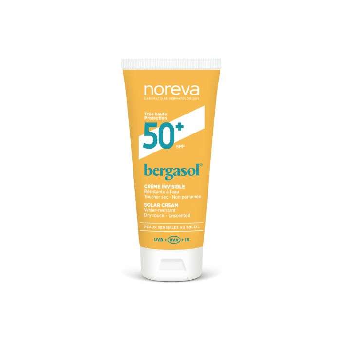 NOREVA BERGASOL CREME INVISIBLE SPF50+ TOUCHER SEC 50 ML