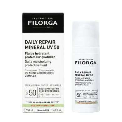 FILORGA DAILY REPAIR MINERAL UV 50 RED COLOR CORRECTING SPF 50 50 ML