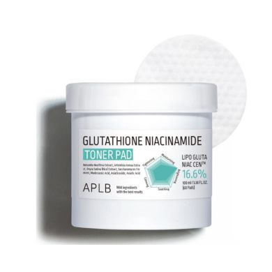 APLB GLUTATHIONE NIACINAMIDE TONER PAD 60 PADS