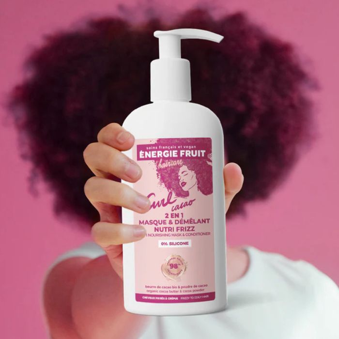 ENERGIE FRUIT CURL CACAO 2 EN 1 MASQUE ET DEMELANT NUTRI FRIZZ 300ML