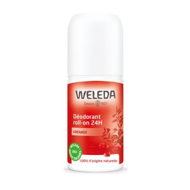 WELEDA 24H DEO ROLL ON GRANATAPFEL POMEGRANATE 50 ML