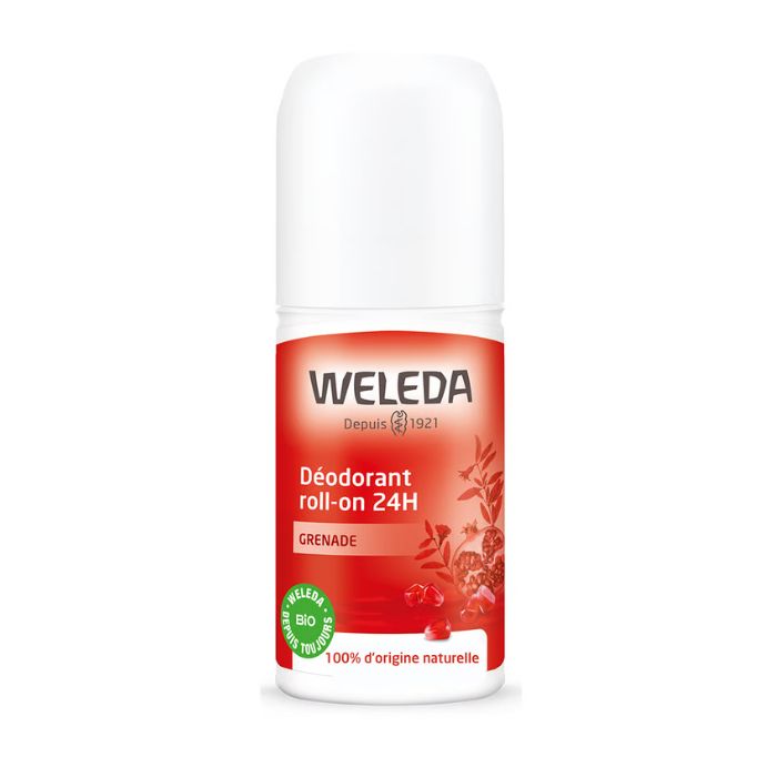 WELEDA 24H DEO ROLL ON GRANATAPFEL POMEGRANATE 50 ML